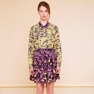 Cacharel acid floral cotton dress Opening Ceremony